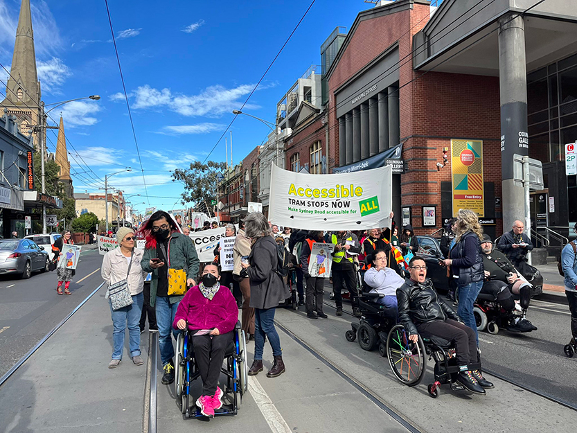 Disability advocates slam inaction on accessible tram stops along ...