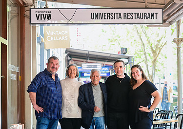 Three generations of family hospitality at University Café