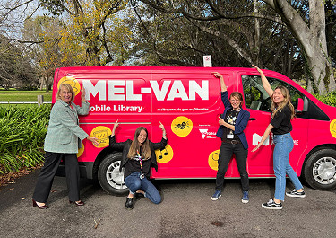 New mobile library drives digital literacy to locals 