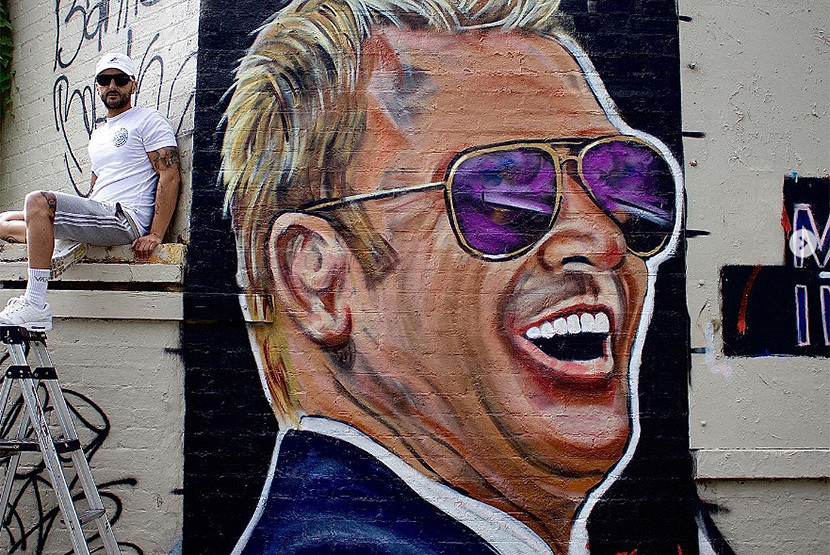 Artist behind Shane Warne mural left gutted after facing criminal charges